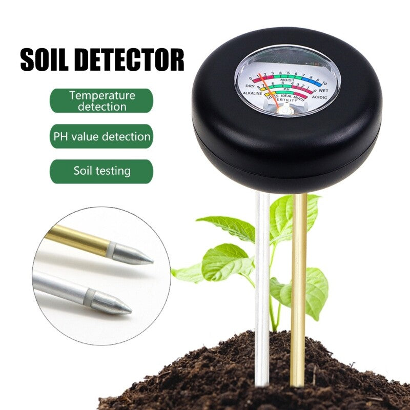 ya 26 Soil Meter with 2 Probes for Garden Patio Plant Soil Testing Meter