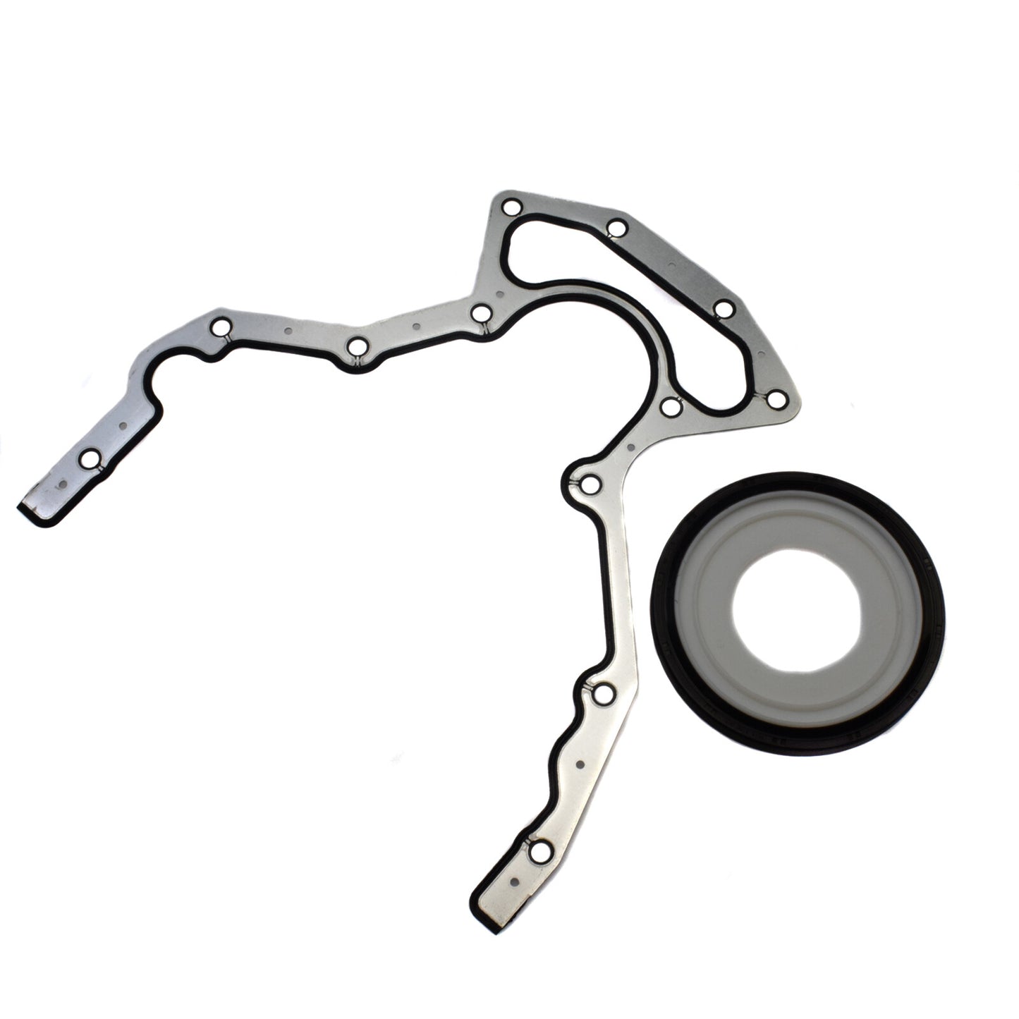 ya 1 8.5.1 Rear Main Seal Block Cover Gasket Kit for Express for GMC for Sierra for Cadillac 
