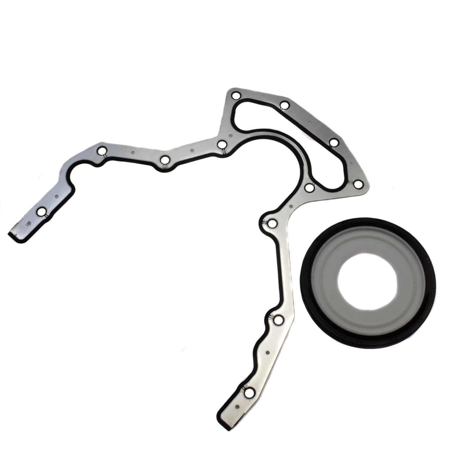 ya 1 8.5.1 Rear Main Seal Block Cover Gasket Kit for Express for GMC for Sierra for Cadillac 