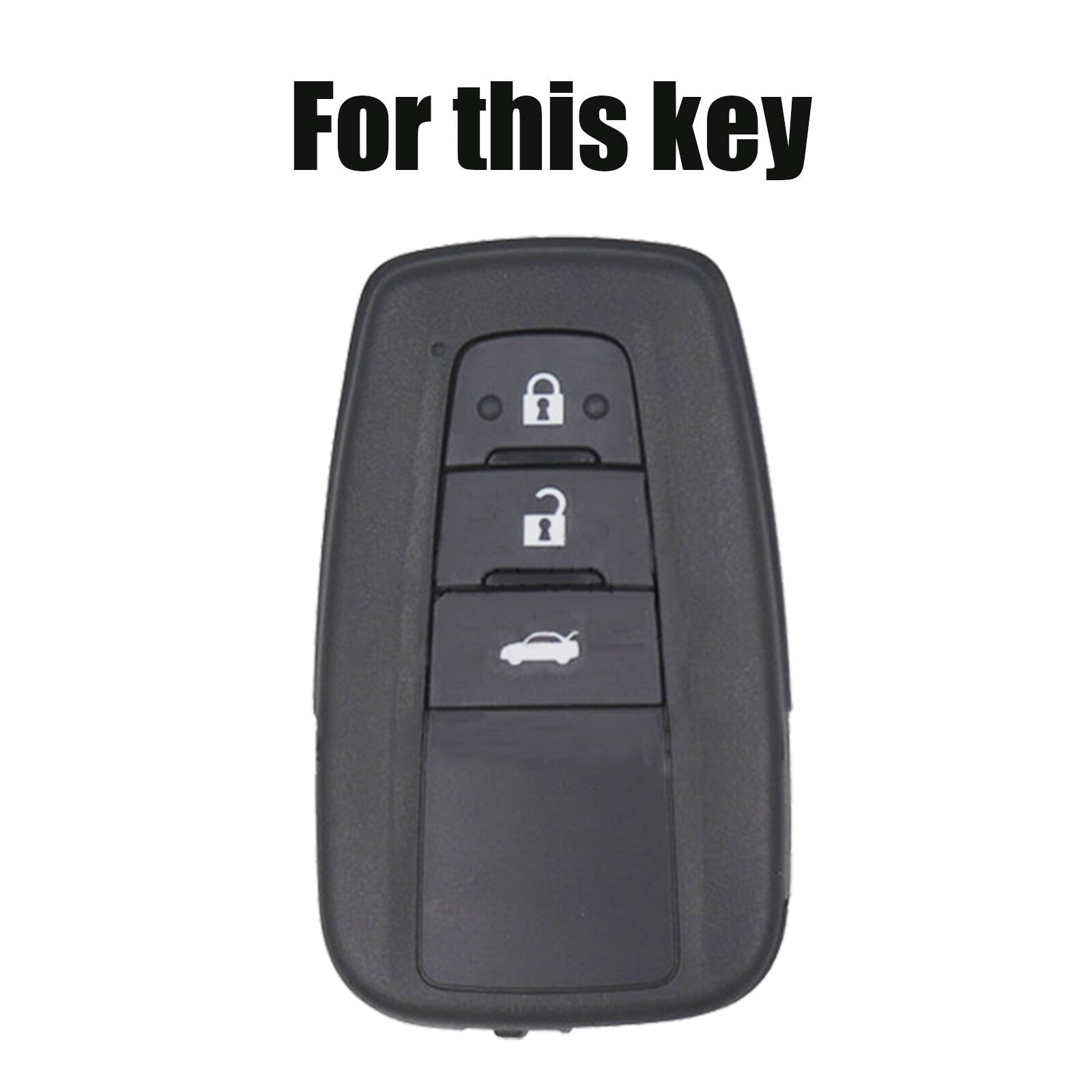 ya 5 8.7 PU Leather Car Flip Key Fob Ring Case Cover for Toyota for Camry for COROLLA CHR Prado