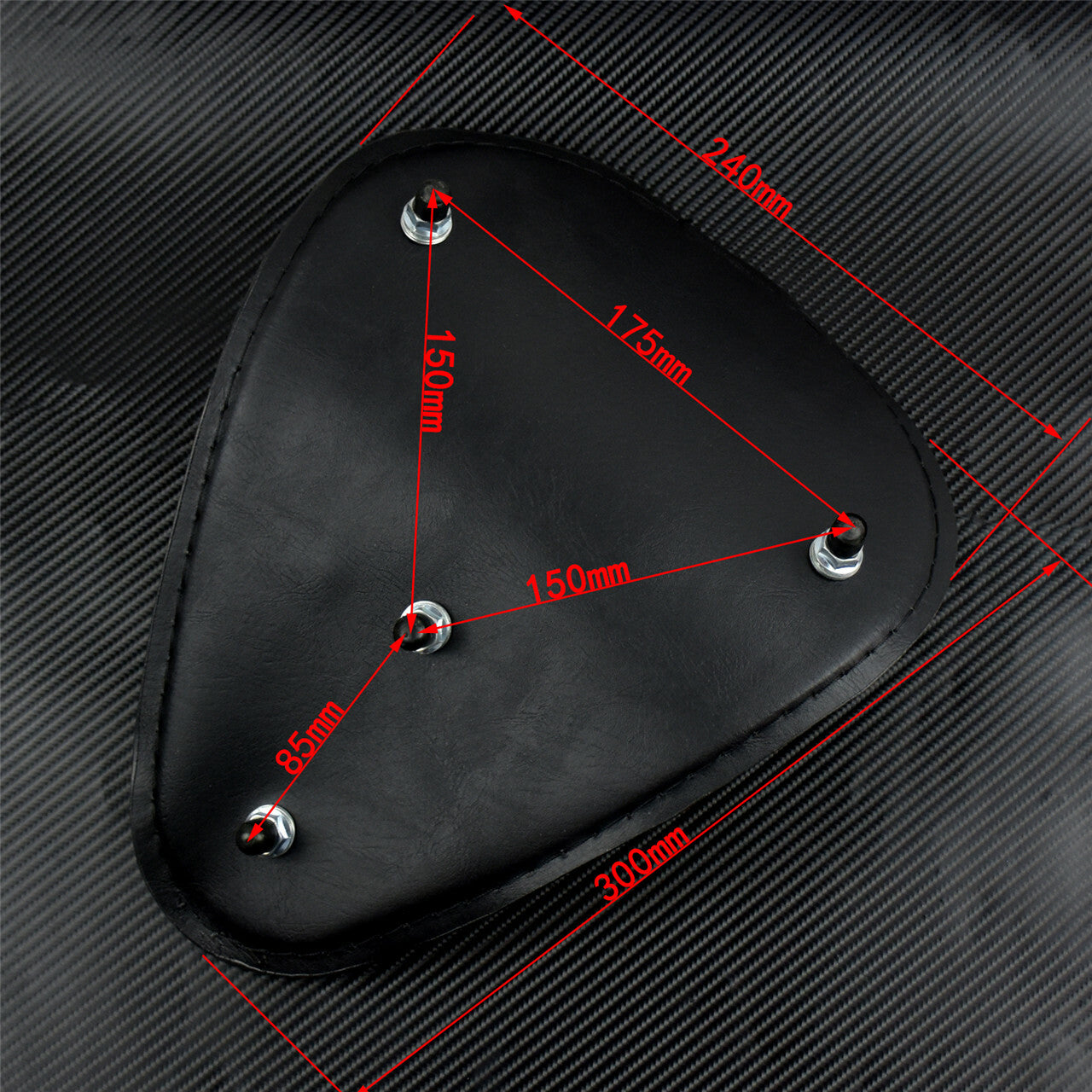 ya 5 8.7 Motorcycle Brown Solo Driver Leather for SEAT Fit for Harley for Yamaha Chopper Bobber