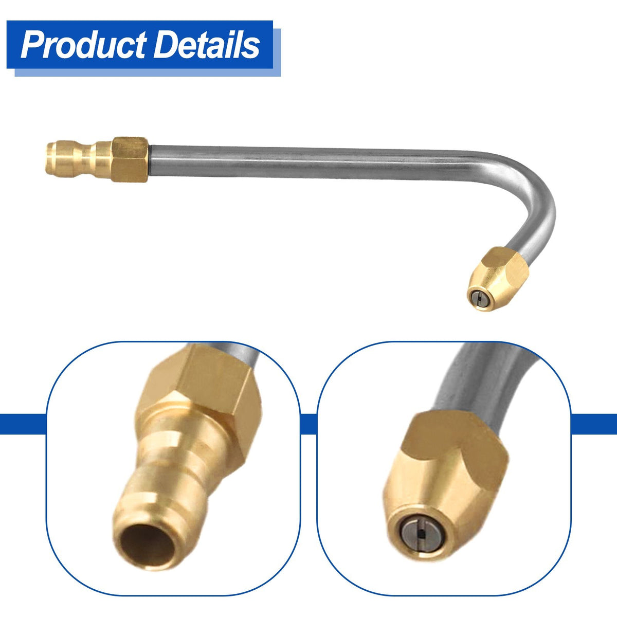 ya 15 10.20 Extension Nozzle Pressure Part 1 Pc 30¡ã/90¡ã/U-Shape