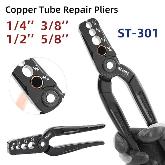ST301 Copper Tube Repair Pliers Versatile Round Plier Tool Compound Rounder