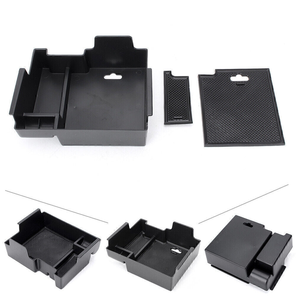 ya 5 8.7 for Ford Explorer 2011-2017 12 1x Console Armrest Storage Bin Box Tray Container