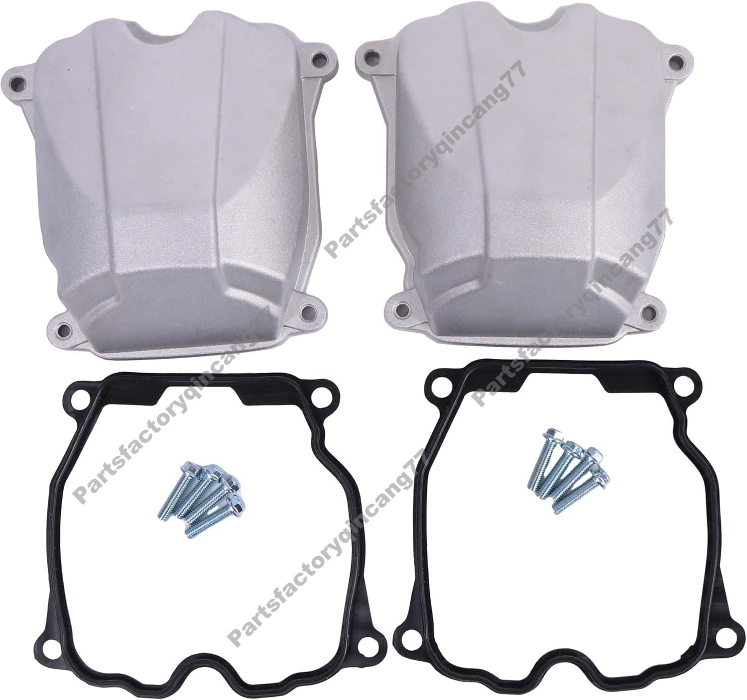 ya 10 5.28.2 Pieces Valve Cover with Gasket & Bolt 420610393 for Can-Am for Outlander 400 1000