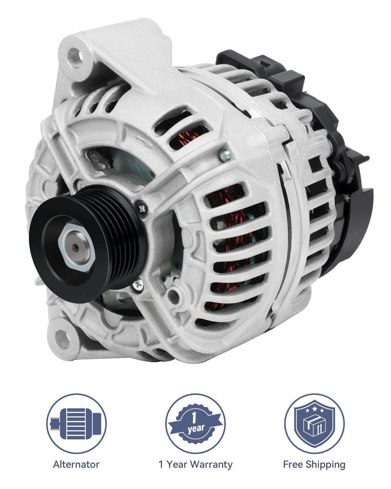 ya 27 7.2 1PC New 120Amp Alternator Fit for 2001-2005 for Mercedes-Benz C240  C320 13884