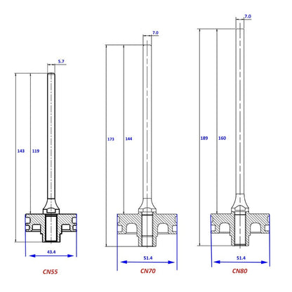 ya 26 Piston Driver Unit And Bumper For CN55 Aftermarket Coil iler/ 