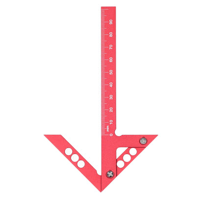 ya 14 Center Line Scriber Aluminum Alloy Center Finder 45¡«Angle Scribing Gauge
