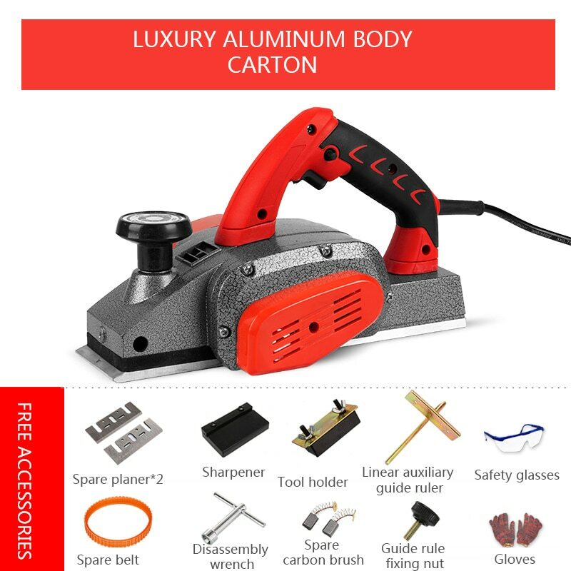 ya 25 220V/1600W Desktop Electric Planer Portable Multi-Function Woodworking Tools