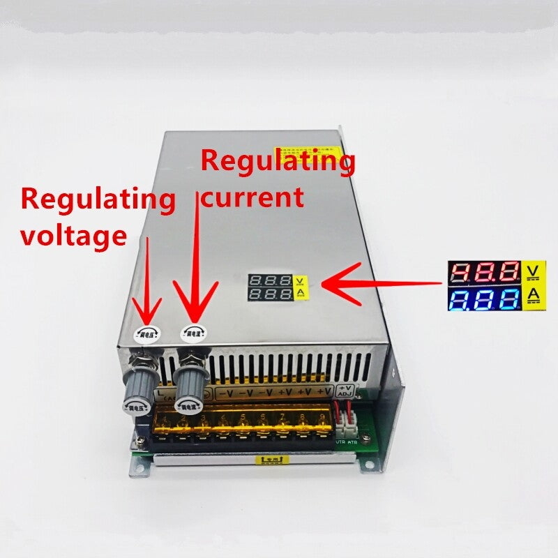 220V AC To DC 0-48V 1000W 20A Switch Power Supply Voltage and Current Adjusted