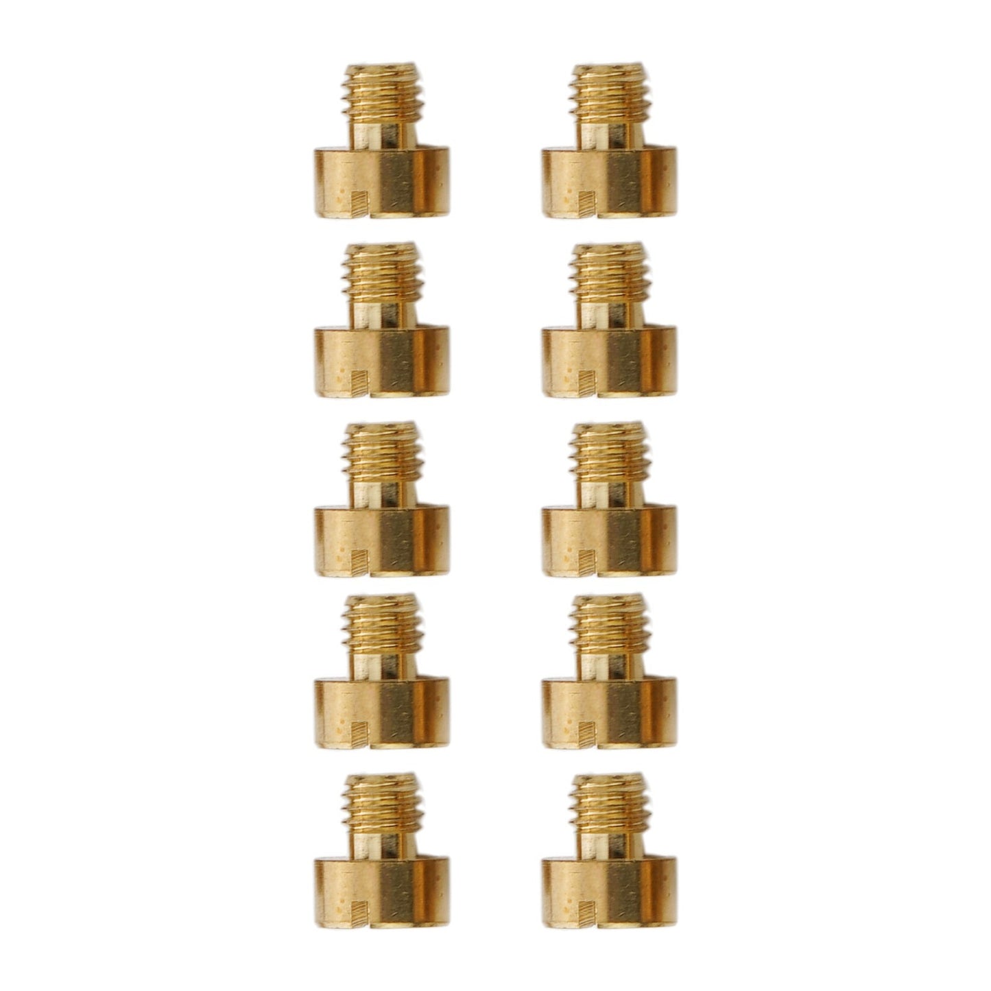 ya 3 6.23 Main Jets Carb Thread M5x0.75mm Tool 10Pcs/Set For Mikuni Carburetor #155 160