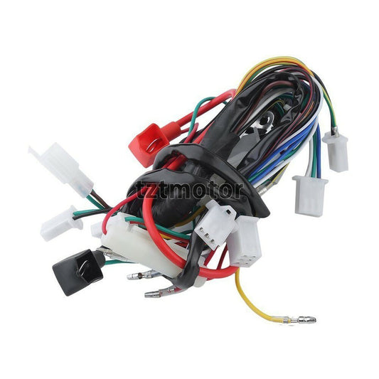 ya 8 5.27.2 ATV Wiring Harness CDI Assembly Wiring Kit for ATV Electric QUAD 50 70 90 110CC