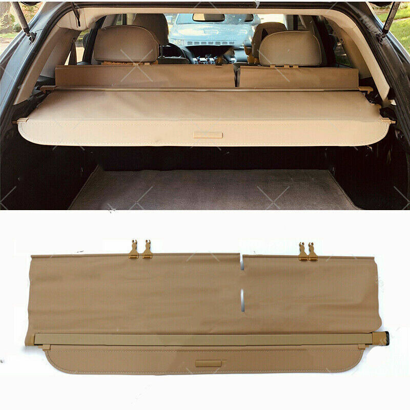 ya 5 6.16.2 1x for Lexus RX RX350 RX450H 10-15 Trunk Security Cargo Cover Shade Shield beige