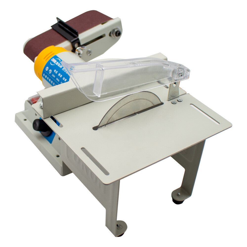 ya 26 220V Desktop Belt Sander Jade Table Saw Woodworking Polishing Cutting Machine Y