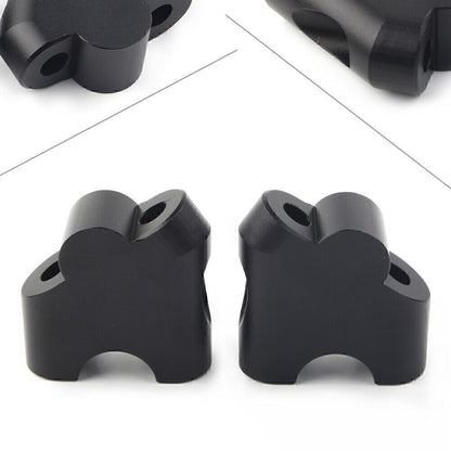 ya 5 8.7 for Suzuki V-STROM DL 650XT 2015-2020 DL 1000 02-17 Black HandleBar Clamp Riser