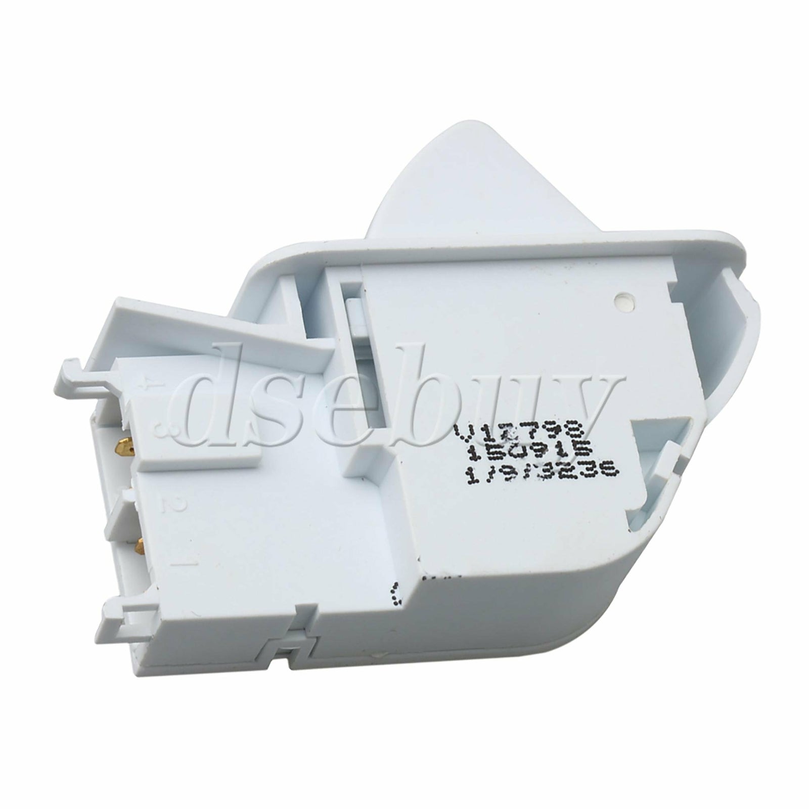 ya 26 2 Pieces White Plastic 6600JB1010A Reigerator Door Parts Push Button Switch