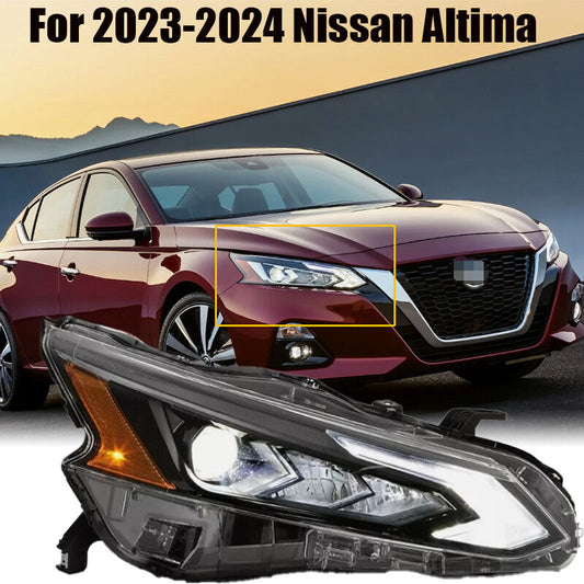ya 10 10.28 Full LED Projector Headlight For 2023-2024 Altima Headlamp Passenger Side n