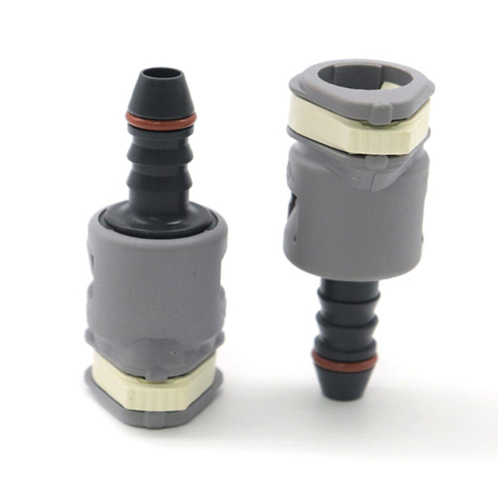 ya 5 8.7 Connector 2PCS CN 7.89mm 7.89 ID6 SAE 5/16 for Fiat Fuel Oil Pipe Joint Plastic