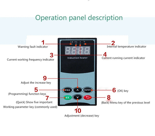 ya 26 High equency Heating DIY Induction Heater Kit Induction Heating Unit