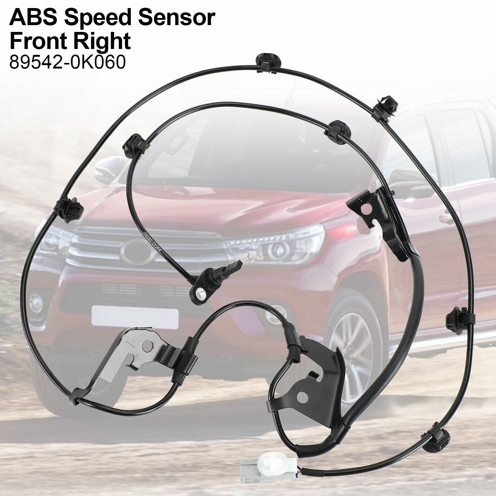 ya 1 8.5.1 ABS Speed Sensor Front Right for Hilux Viii Pickup 2015+ 89542-0K060 D