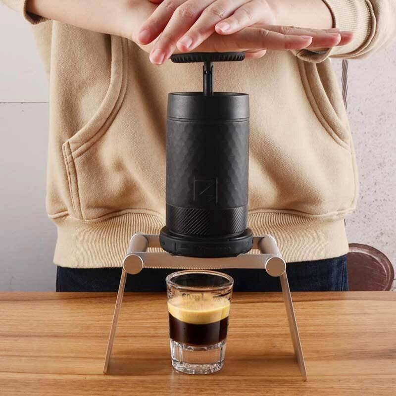 ya 25 Aluminum Alloy Bracket Foldable Coffee Drip Storage Stand for Coffee Enthusiasts