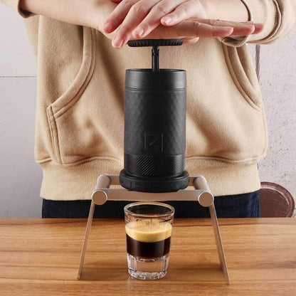 ya 25 Aluminum Alloy Bracket Foldable Coffee Drip Storage Stand for Coffee Enthusiasts