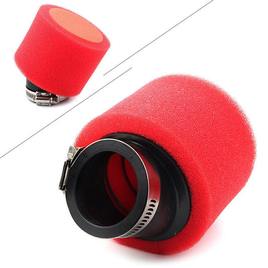 ya 8 5.26 FOR ATV Go Kart Moped Scooter Pocket Dirt Bike 50mm Motorcycle Air Filter Angled