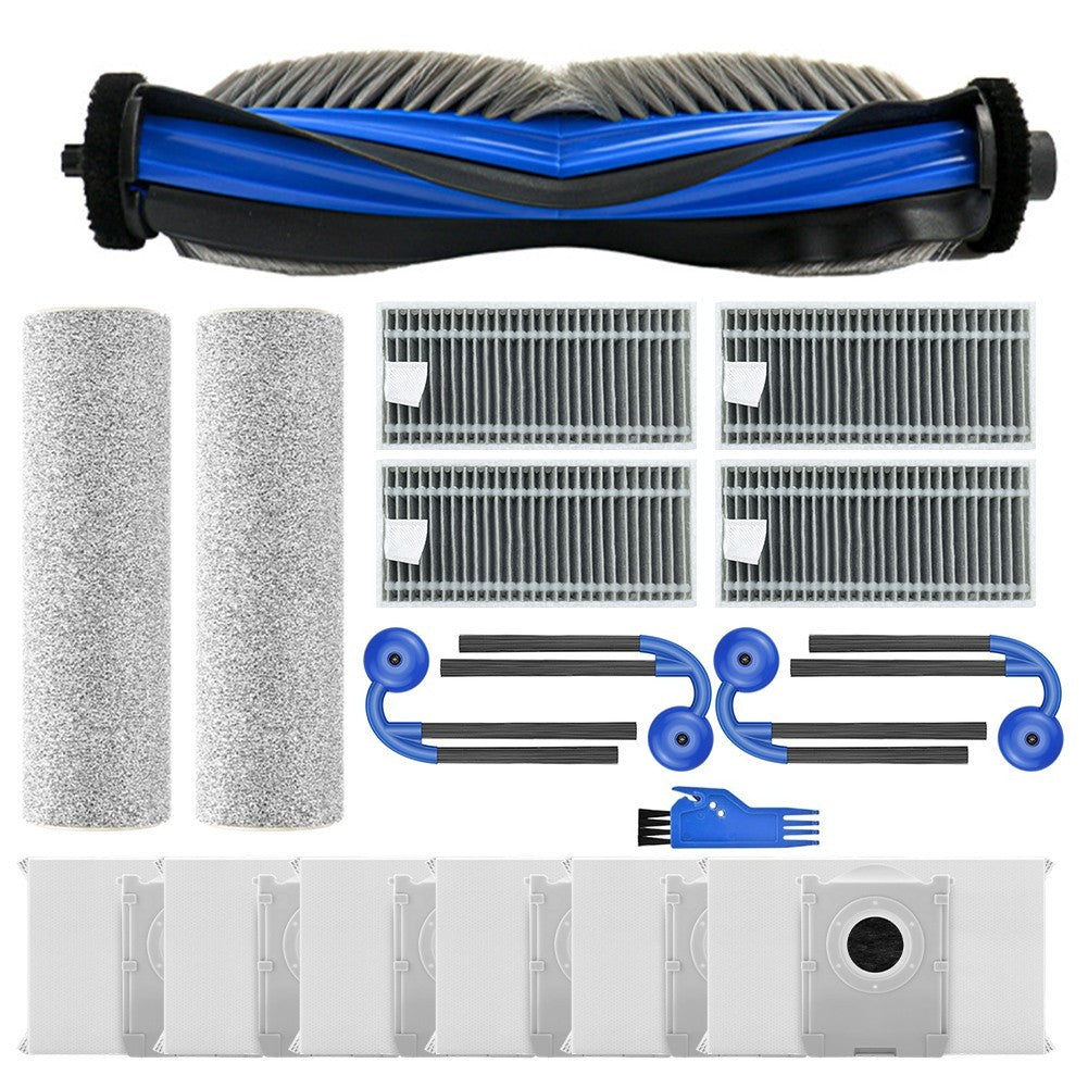ya 25 Main Brush Filter Mop Wipe Dust Bag Kit For DEEBOT T80 For OMNI High Quality