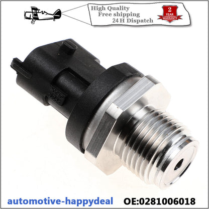 ya 1 8.12 baidi Fuel Rail Pressure Sensor 0281006018 for Ranger Everest for Mazda BT-50 2.5 3.0