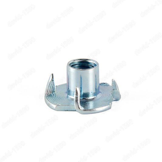 M4 M5 M6 M8 M10 M12 Carbon Steel 4 Prongs T Nut Tee Nuts Furniture Wood Insert