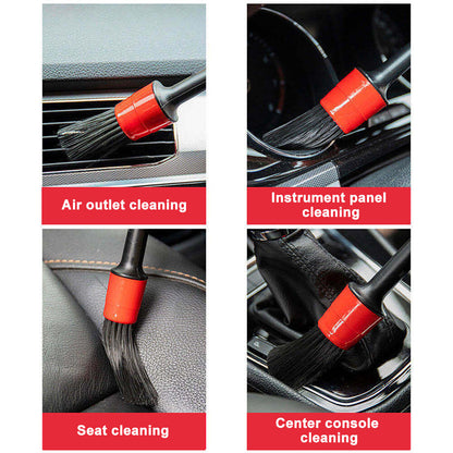ya 5 8.7 5pcs Car Wash Air Outlet Detailing Brush Auto Cleaning Dashboard Accessories