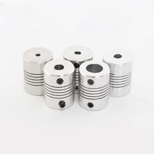 Flexible Shaft Coupling Joint Stepper Motor Coupler Connector 3-10mm All Size