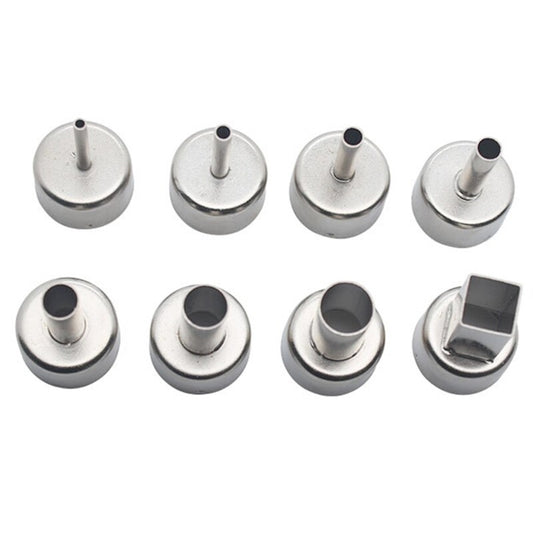 ya 25 8Pcs 3-12mm Welding Nozzle Tip Heat Nozzle Sleeve Hot Air Nozzle for