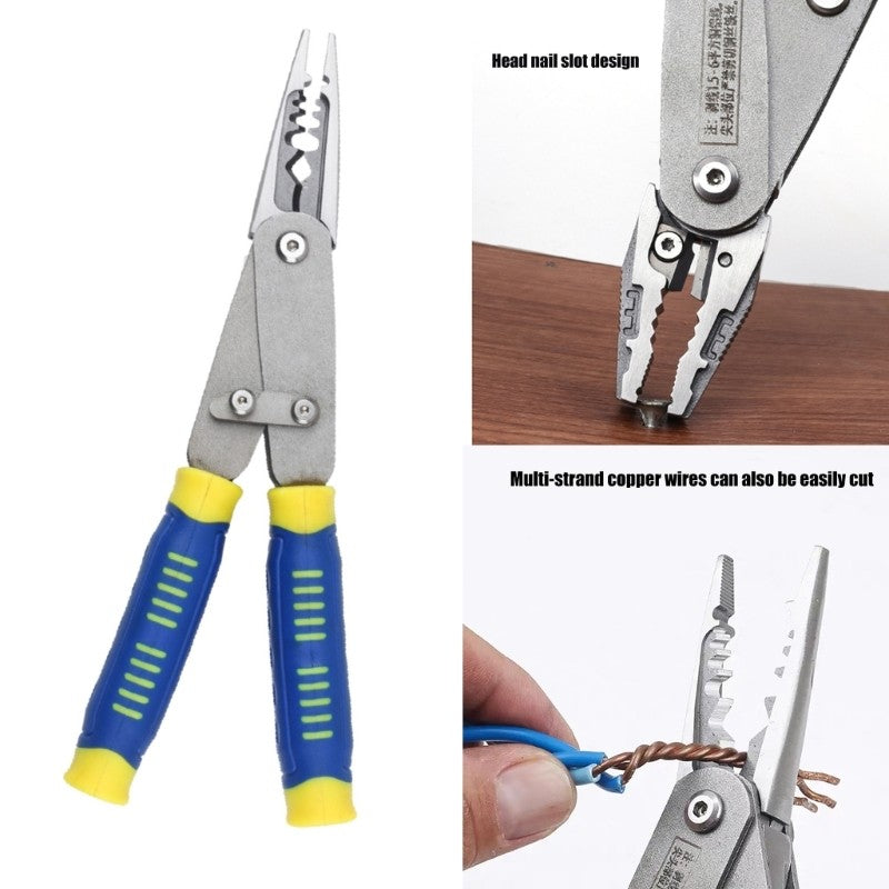 ya 25 Switchable Jaw Pliers Corrosion Resistant For Automotive Repair Workshop