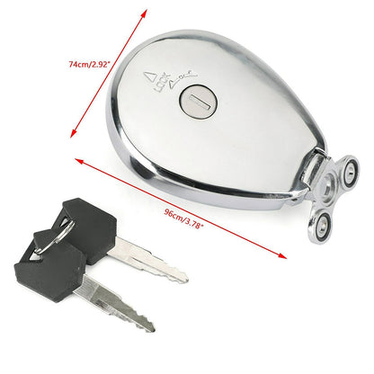 ya 5 8.7 Fuel tank cap with 2 keys for Kawasaki 1996 - 1997 ELIMINATOR 600 (ZL600-B)