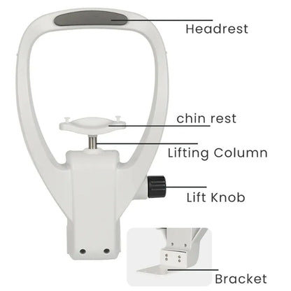 ya 26 Adjustable Optical Instrument Chin Rest Forehead Bracket Computer Forehead Rest