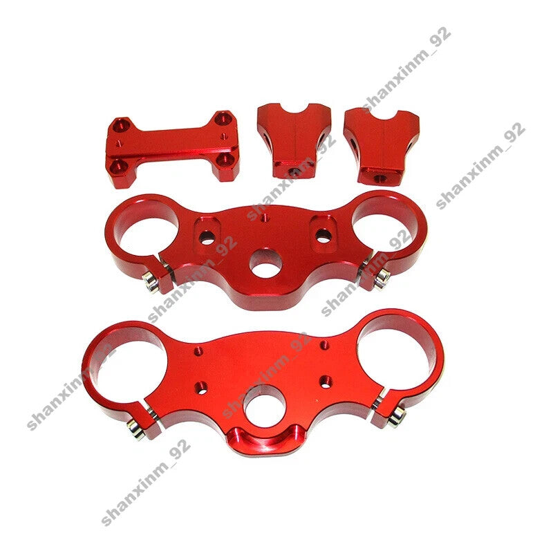 ya 5 8.7 45/48-22mm CNC Aluminum Triple Clamp Set Replace For Pit Dirt Bike Motorcycle