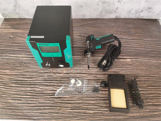 SS-331 ESD LCD DigitalDesoldering Suction Gun Electric Vacuum Solder Sucker Gun