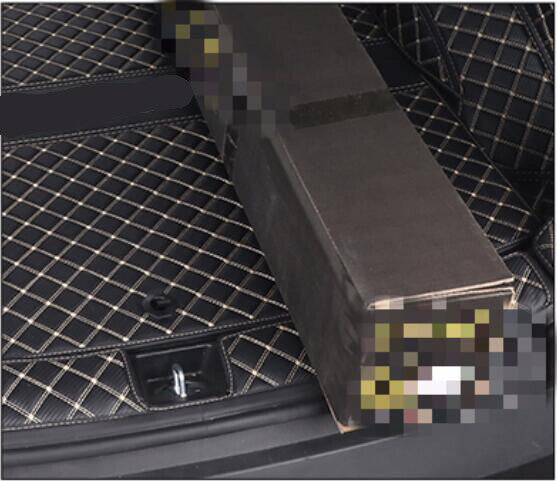 ya 5 8.7 Car Leather Boot Cargo Liner Tray Rear Trunk Floor Mat for Ford Territory 2019+