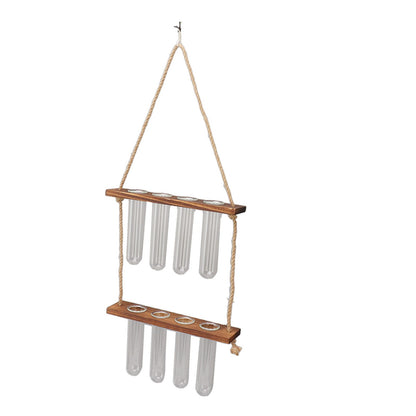 ya 14 Plant Propagation Station Wall Mounted 2 Tier 8 Holes Space Saving Wall