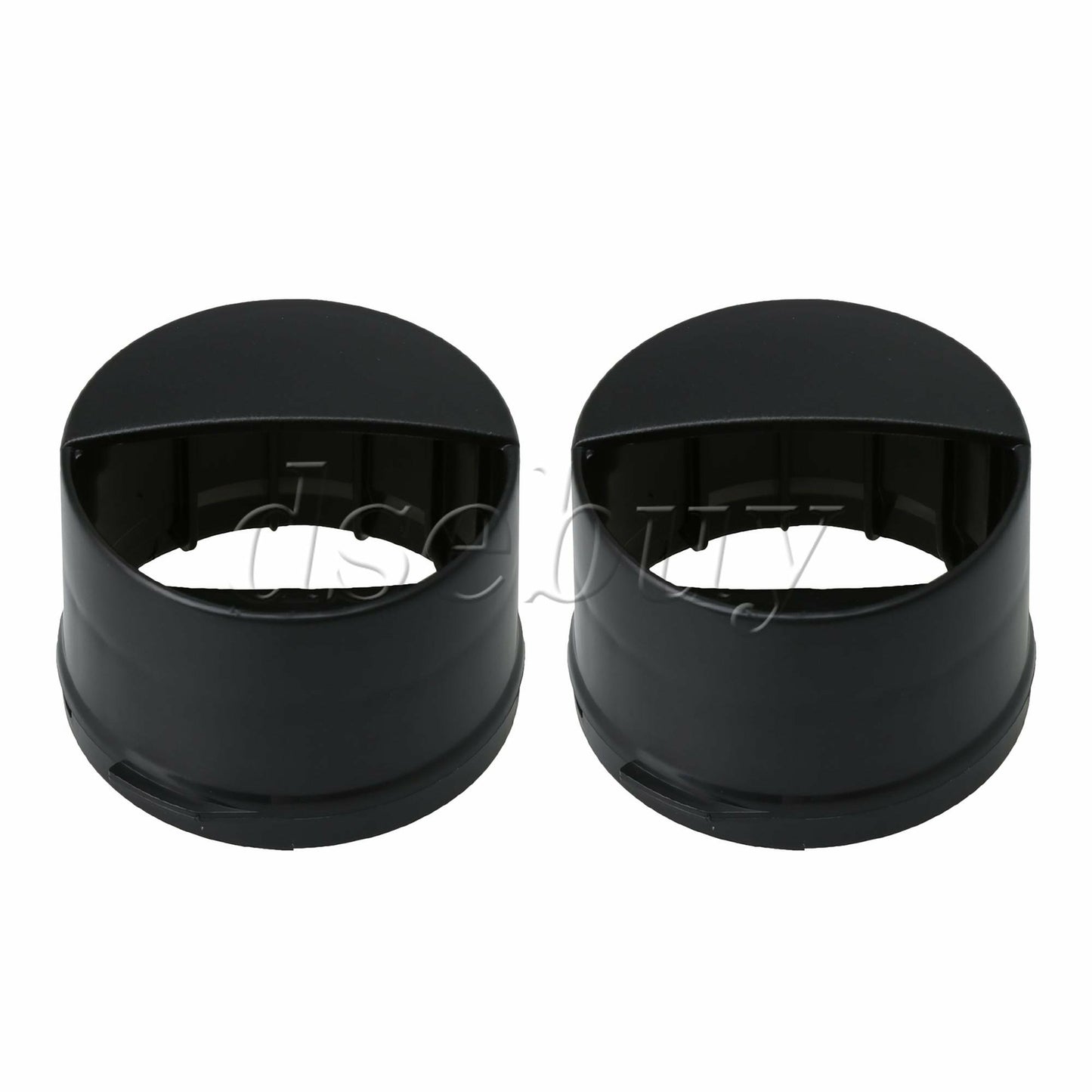 ya 26 2 Pcs Black Plastic Water Filter Cap Reigerator Replacement for 