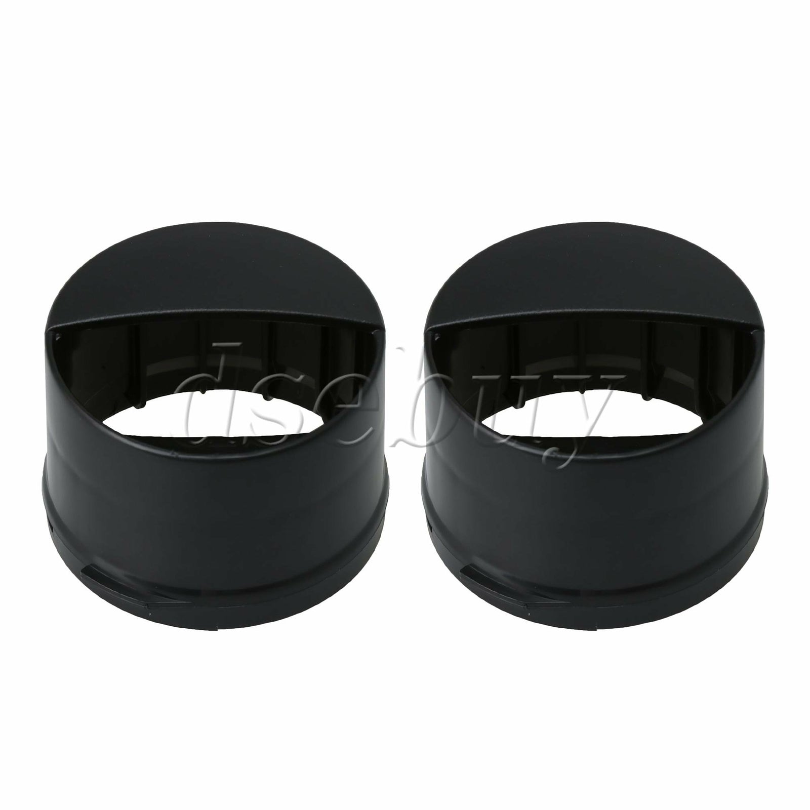 ya 26 2 Pcs Black Plastic Water Filter Cap Reigerator Replacement for 