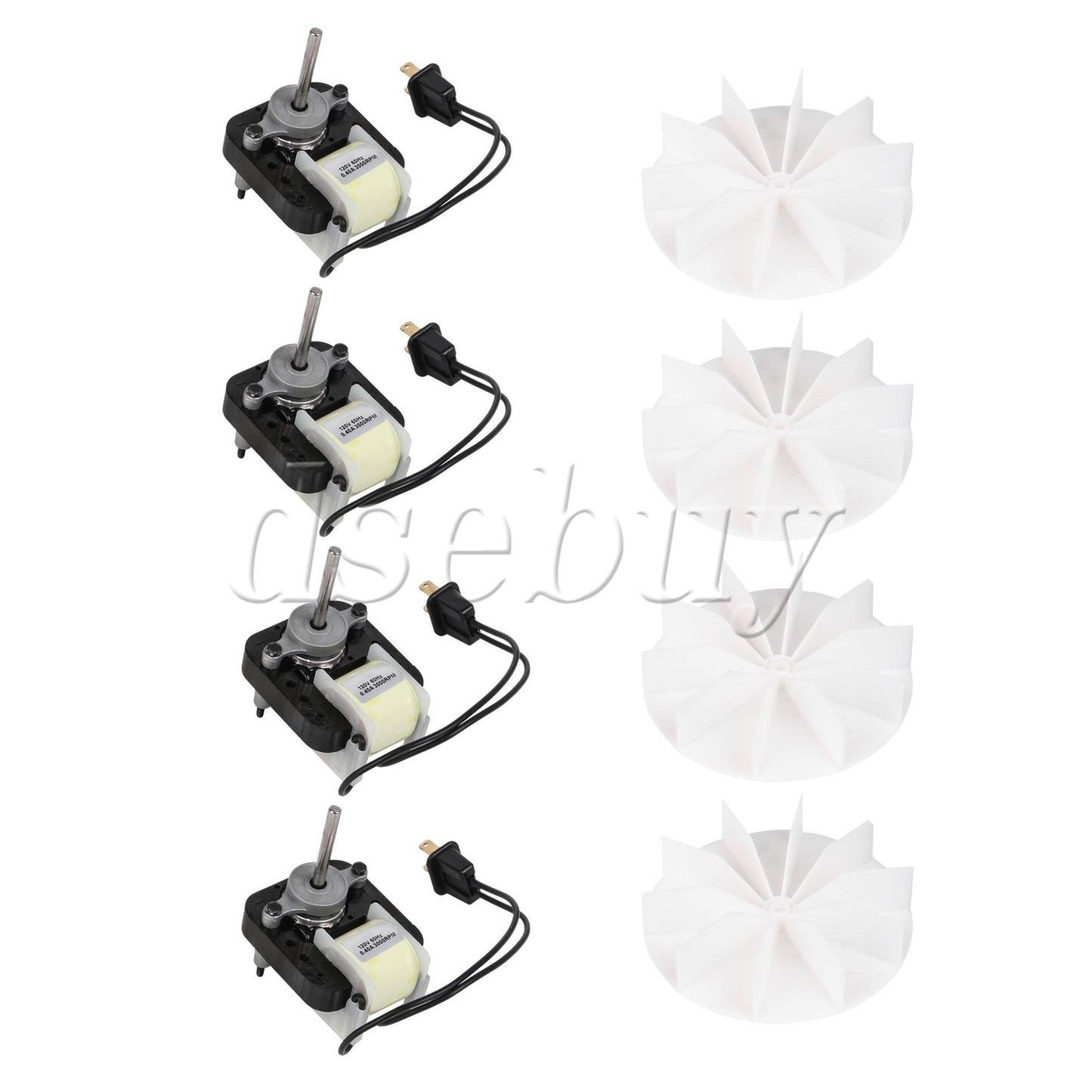 ya 26 4Pieces Bathroom Vent Fan Electric Motors 120V Replacement for Nutone SM550
