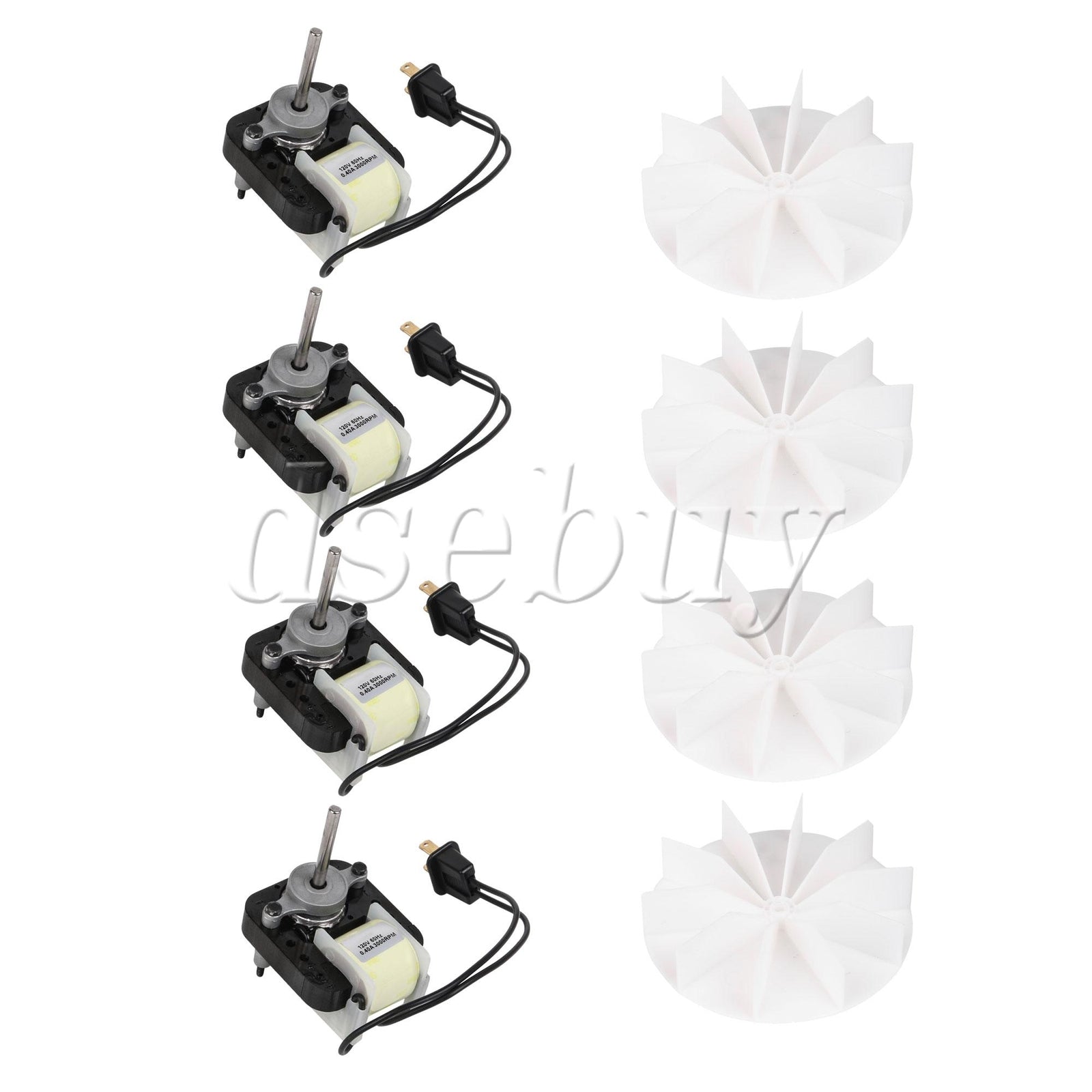 ya 26 4Pieces Bathroom Vent Fan Electric Motors 120V Replacement for Nutone SM550