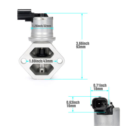 ya 5 8.7 Idle Air Control Valve IAC for MerCruiser V6 V8 MPI 862998 18-7701 5.0 5.7 ALPHA