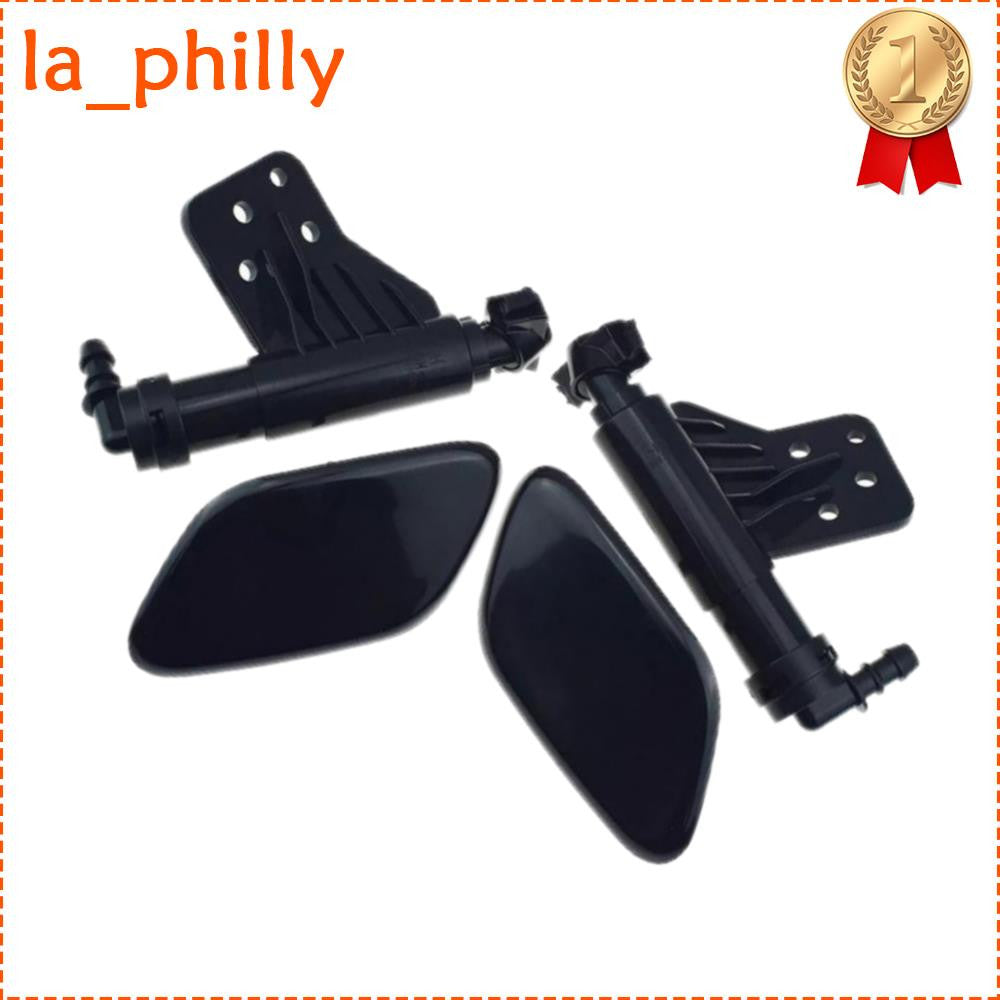 ya 13 For Sportage IV KX5 2016-2019 Left+Right Headlight Washer Nozzle Cover Cap Set