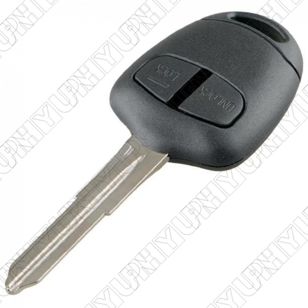 ya 5 8.7 2 Button Remote Key Replacement Shell with MIT11 Blade No Chip for Mitsubishi