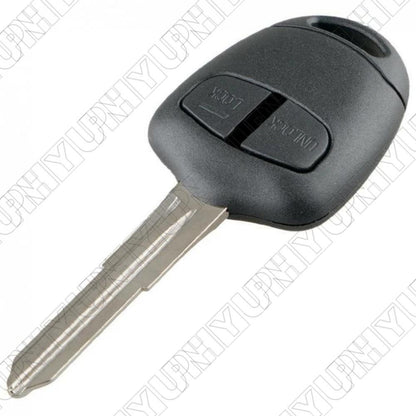 ya 5 8.7 2 Button Remote Key Replacement Shell with MIT11 Blade No Chip for Mitsubishi
