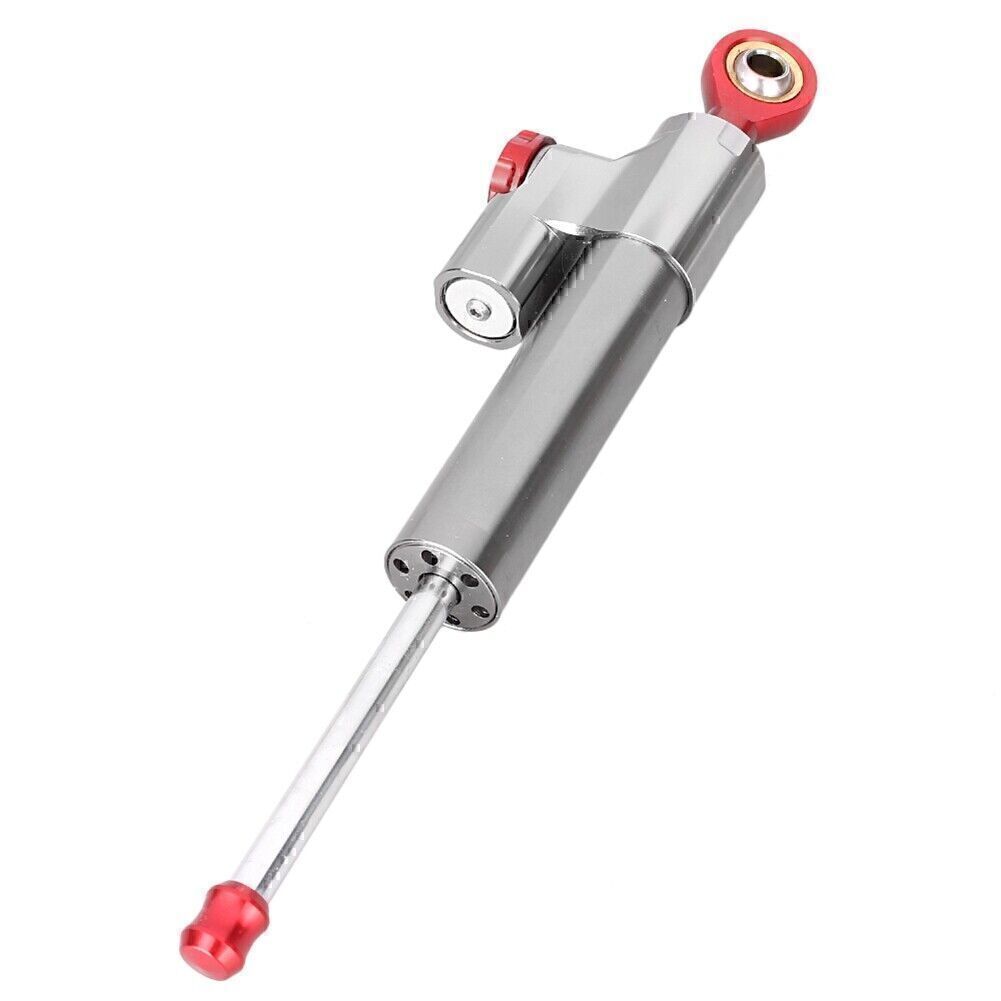 ya 5 8.7 Steering Damper Stabilizer for Kawasaki 250 2008-2012 Grey+Red Motorcycle