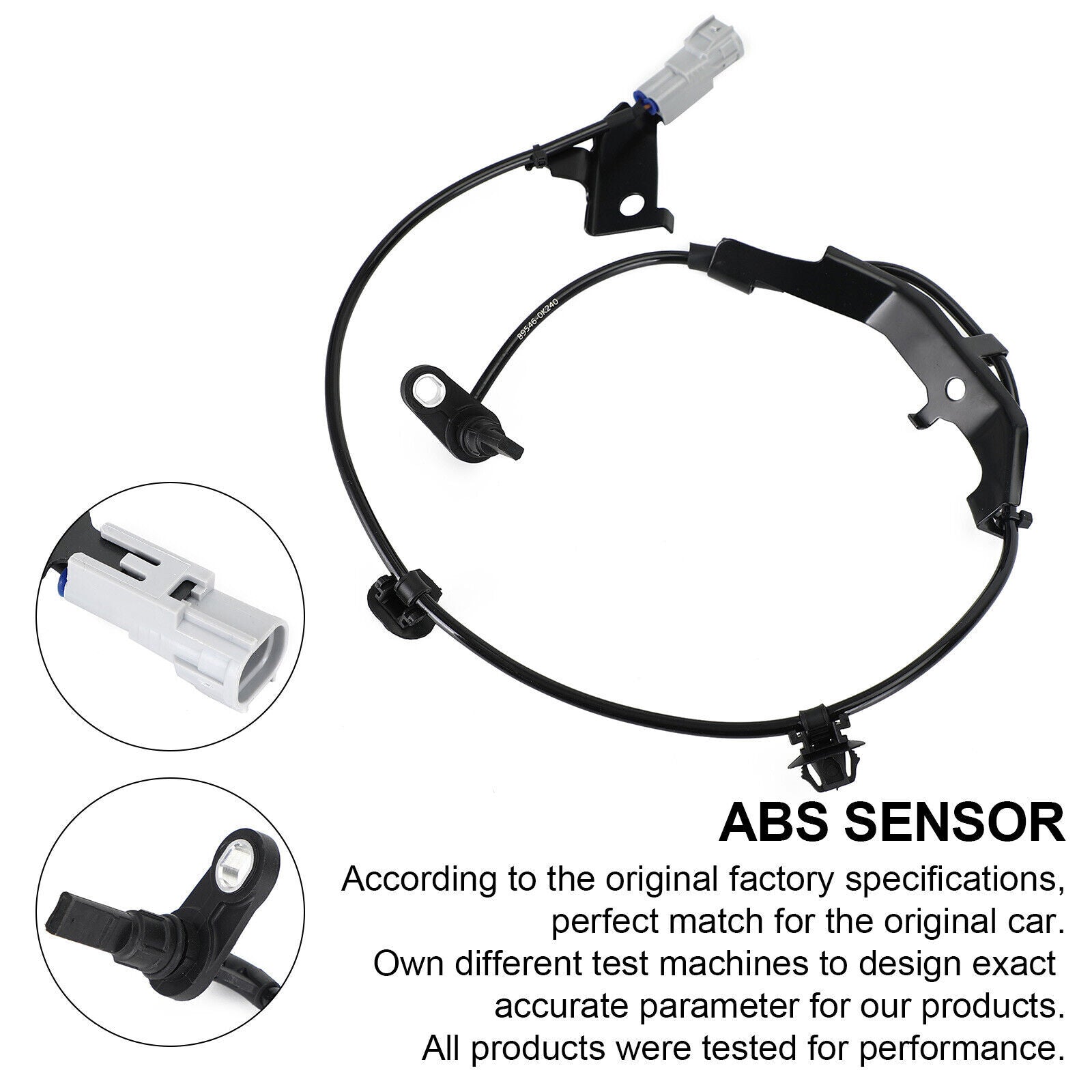 ya 1 8.5.2 ABS Wheel Speed Sensor Rear Left for Hilux Viii Pickup 15+ 89546-0K240 CP